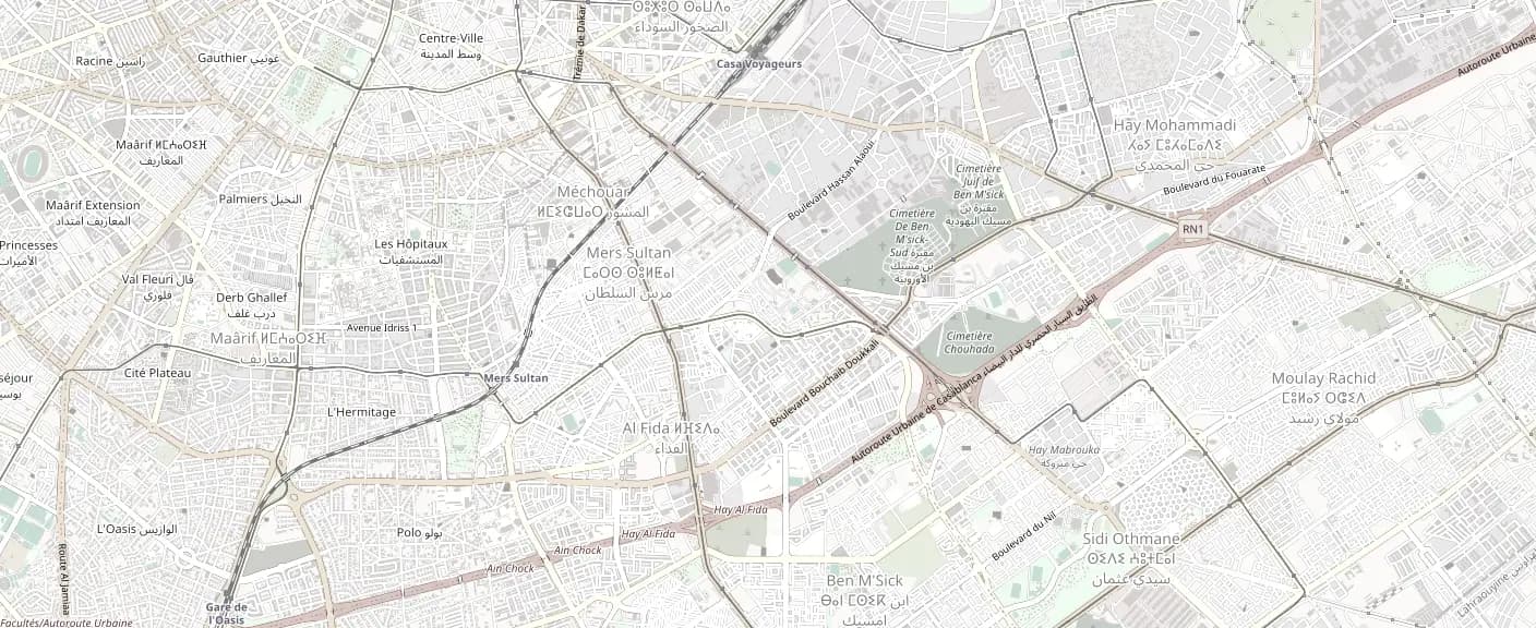 Plan : Casablanca, Maroc