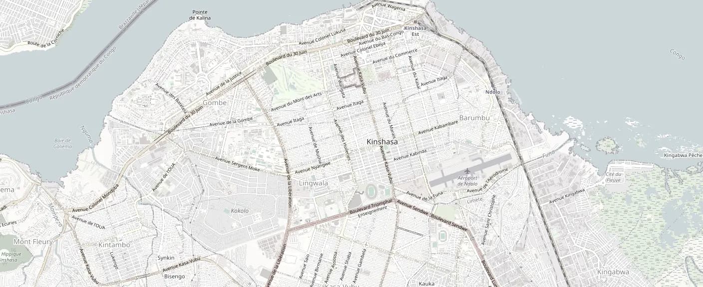 Plan : Kinshasa, RDC